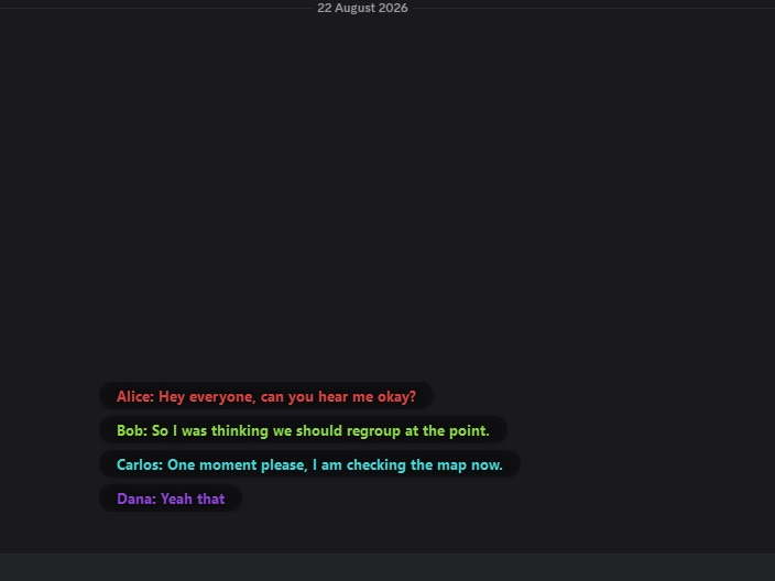 Beeld uit het project Discord vertaler